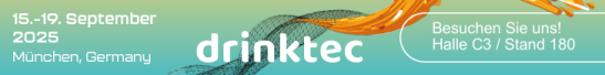 Banner drinktec 2025